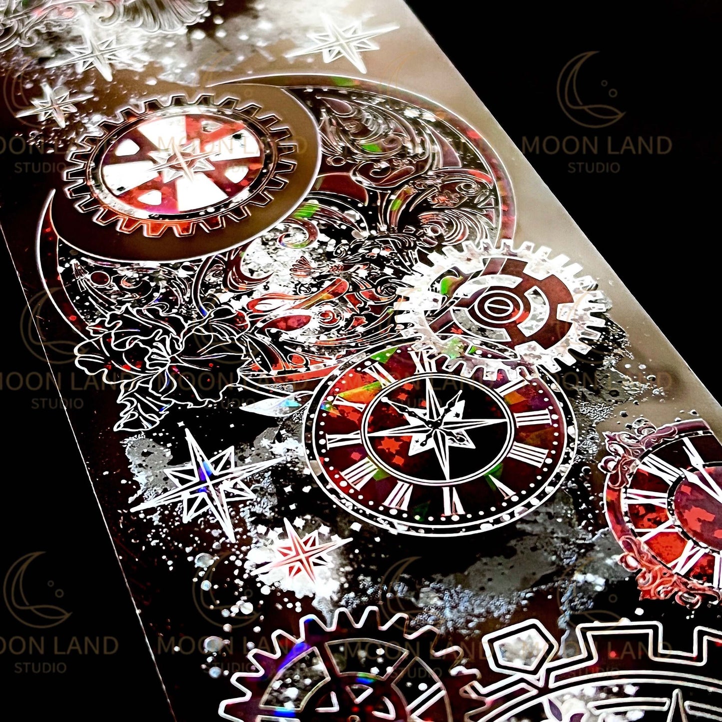 Blood Moon Clockwork Journal Tape