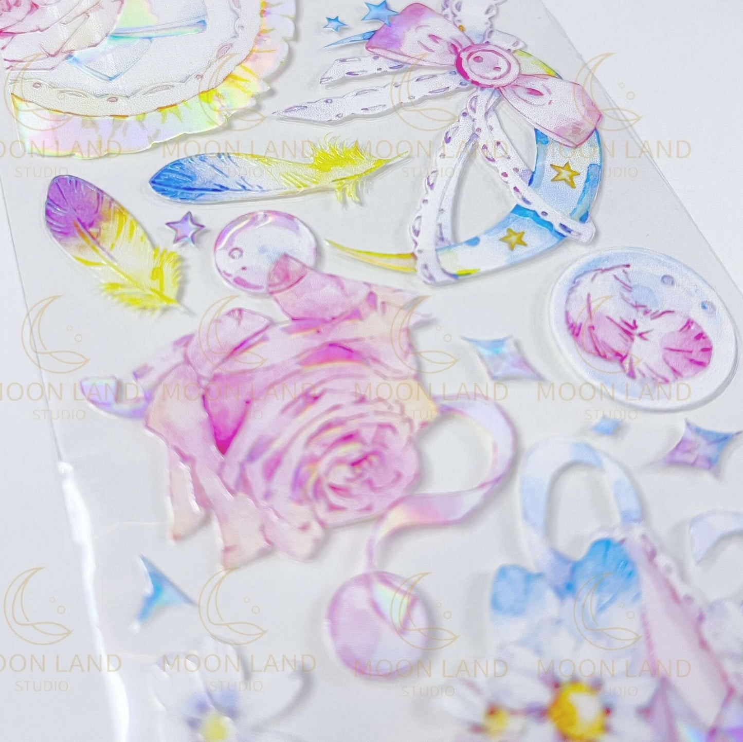 Rose and Feather Journal Tape