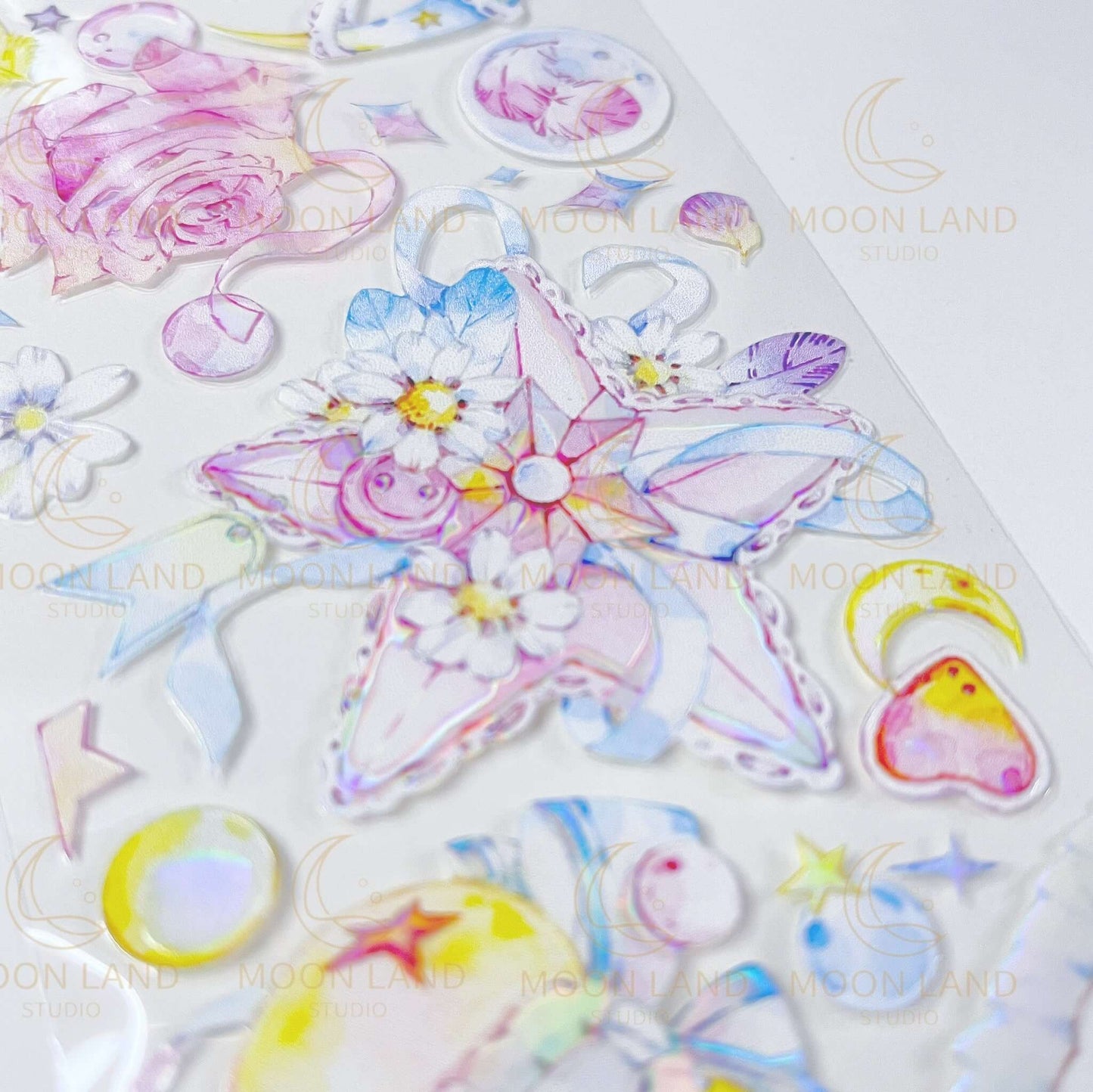 Rose and Feather Journal Tape