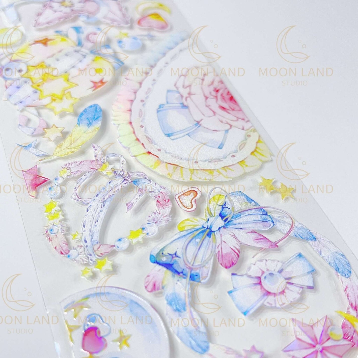 Rose and Feather Journal Tape
