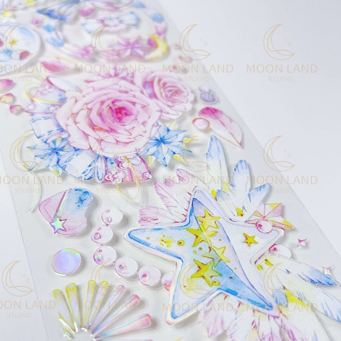 Rose and Feather Journal Tape