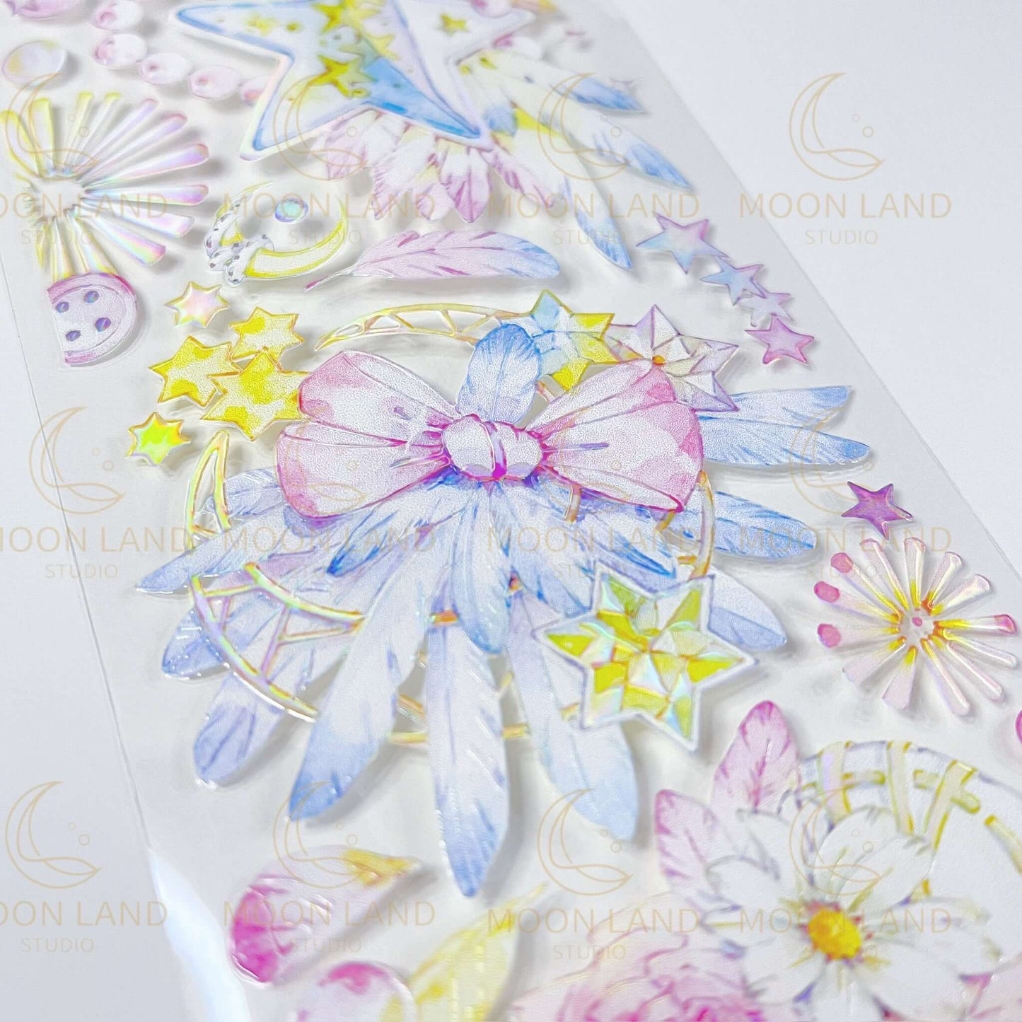 Rose and Feather Journal Tape