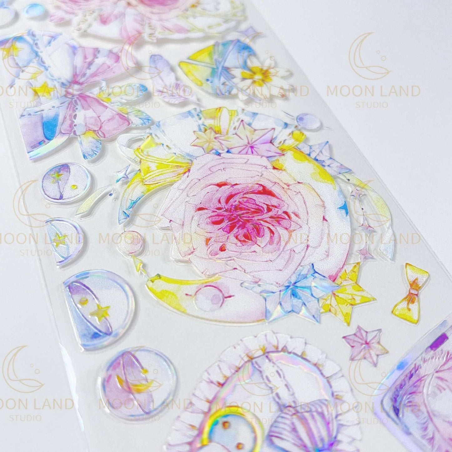 Rose and Feather Journal Tape