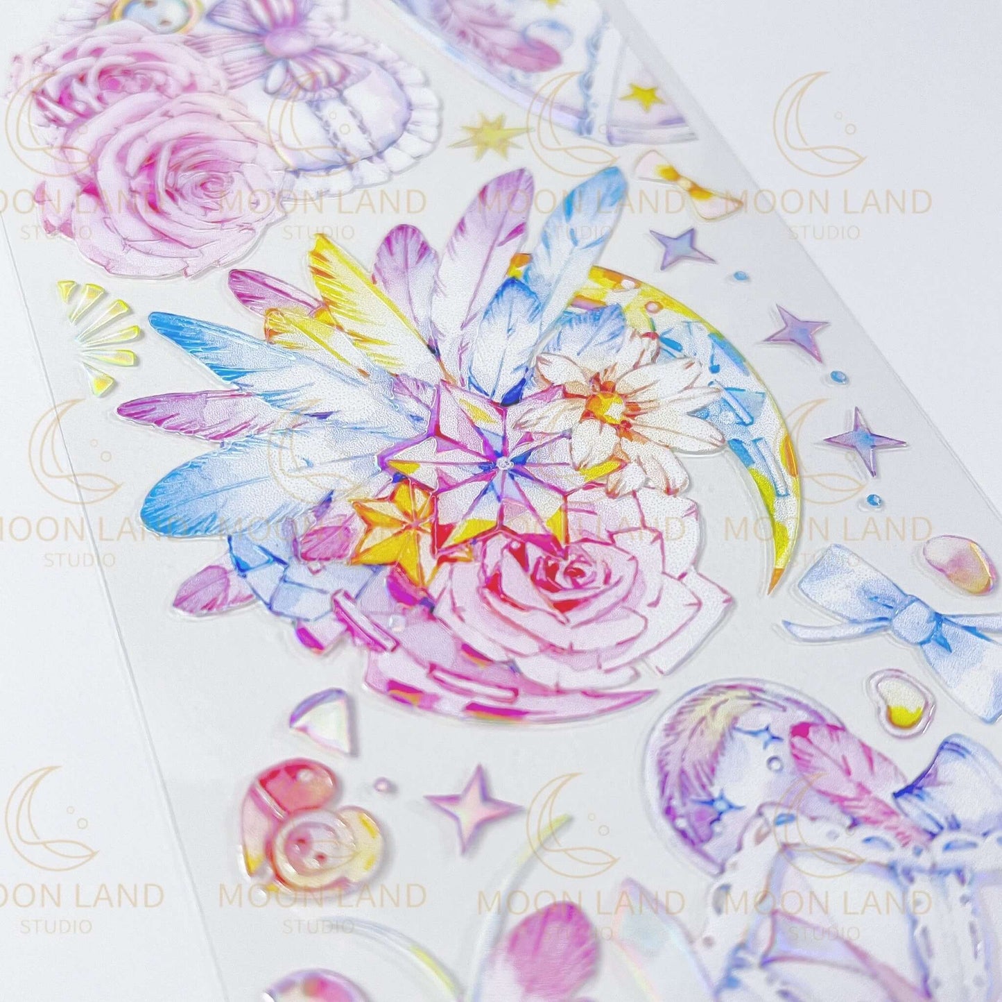 Rose and Feather Journal Tape