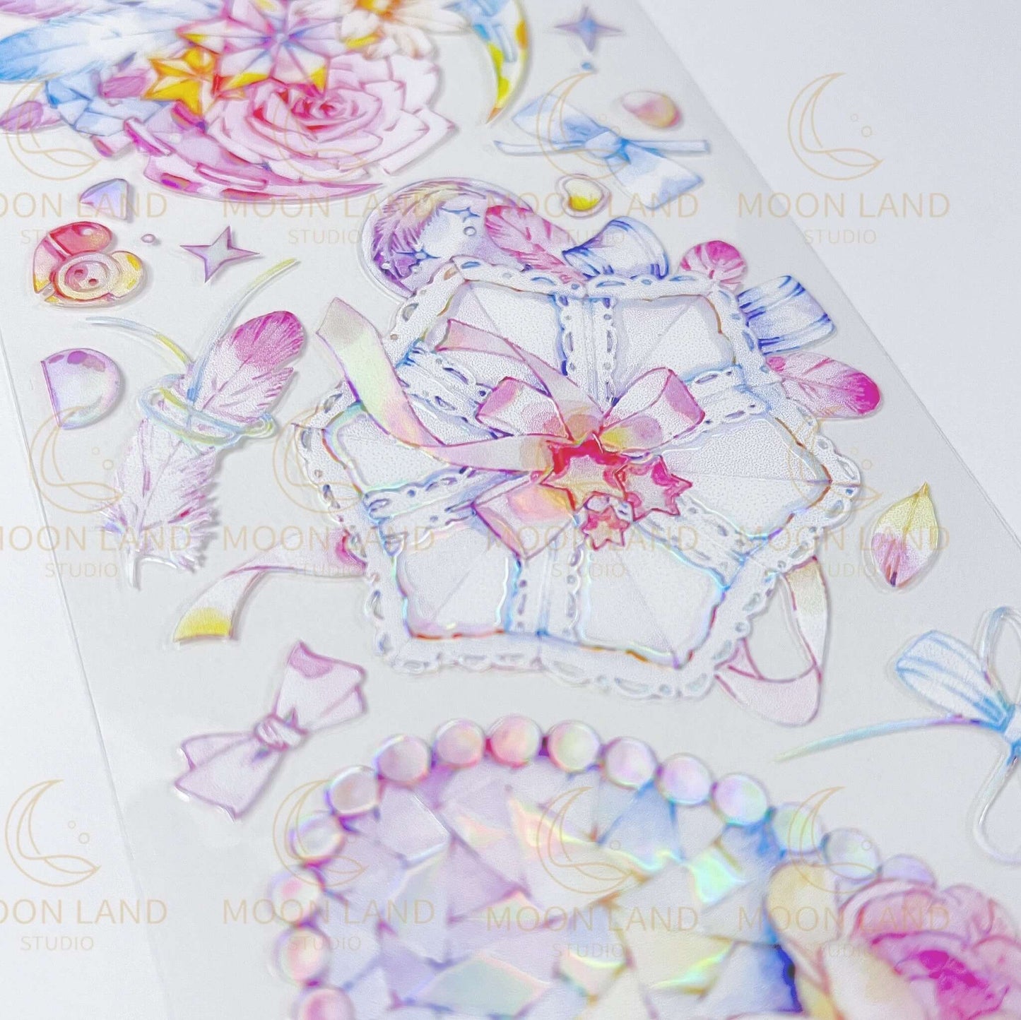 Rose and Feather Journal Tape