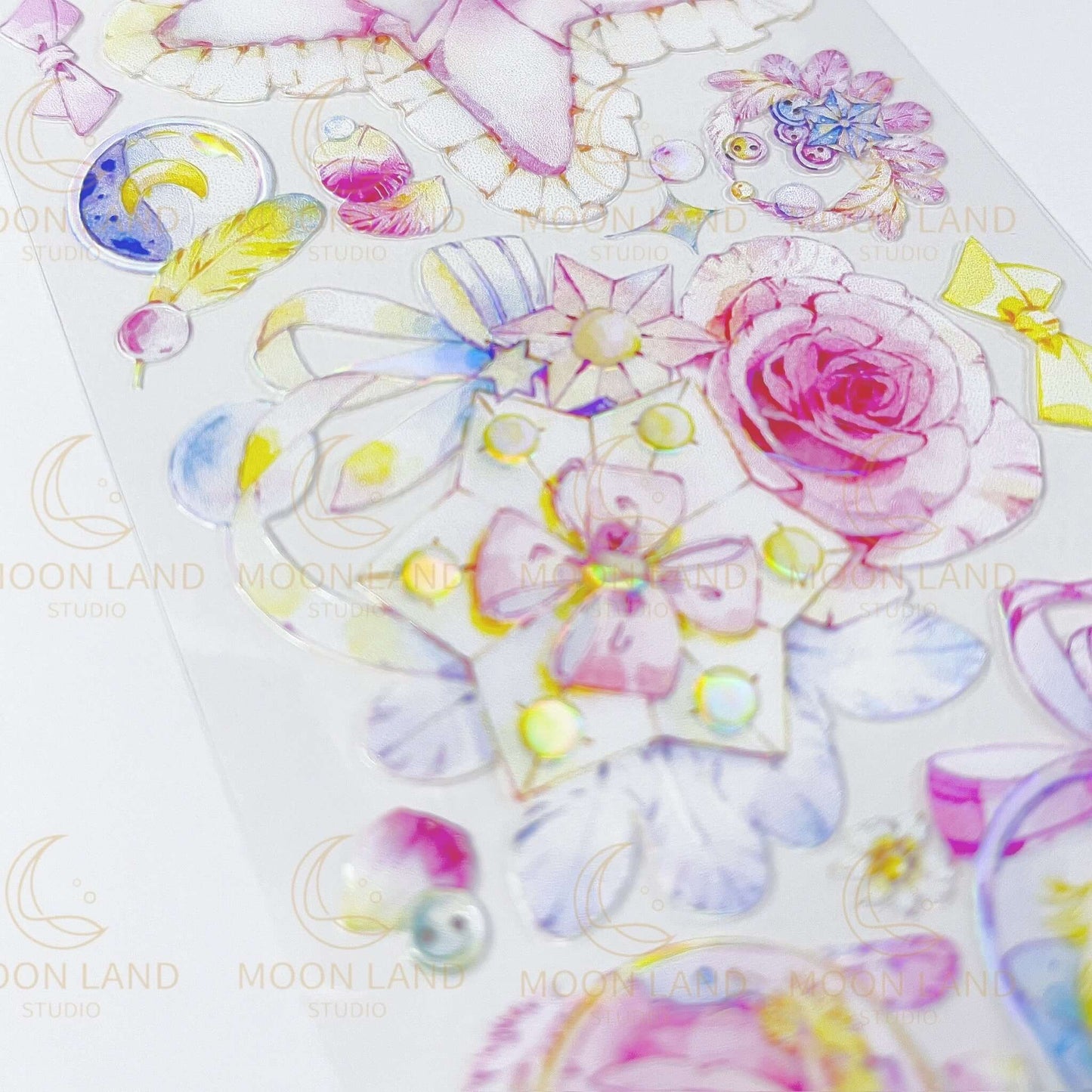 Rose and Feather Journal Tape
