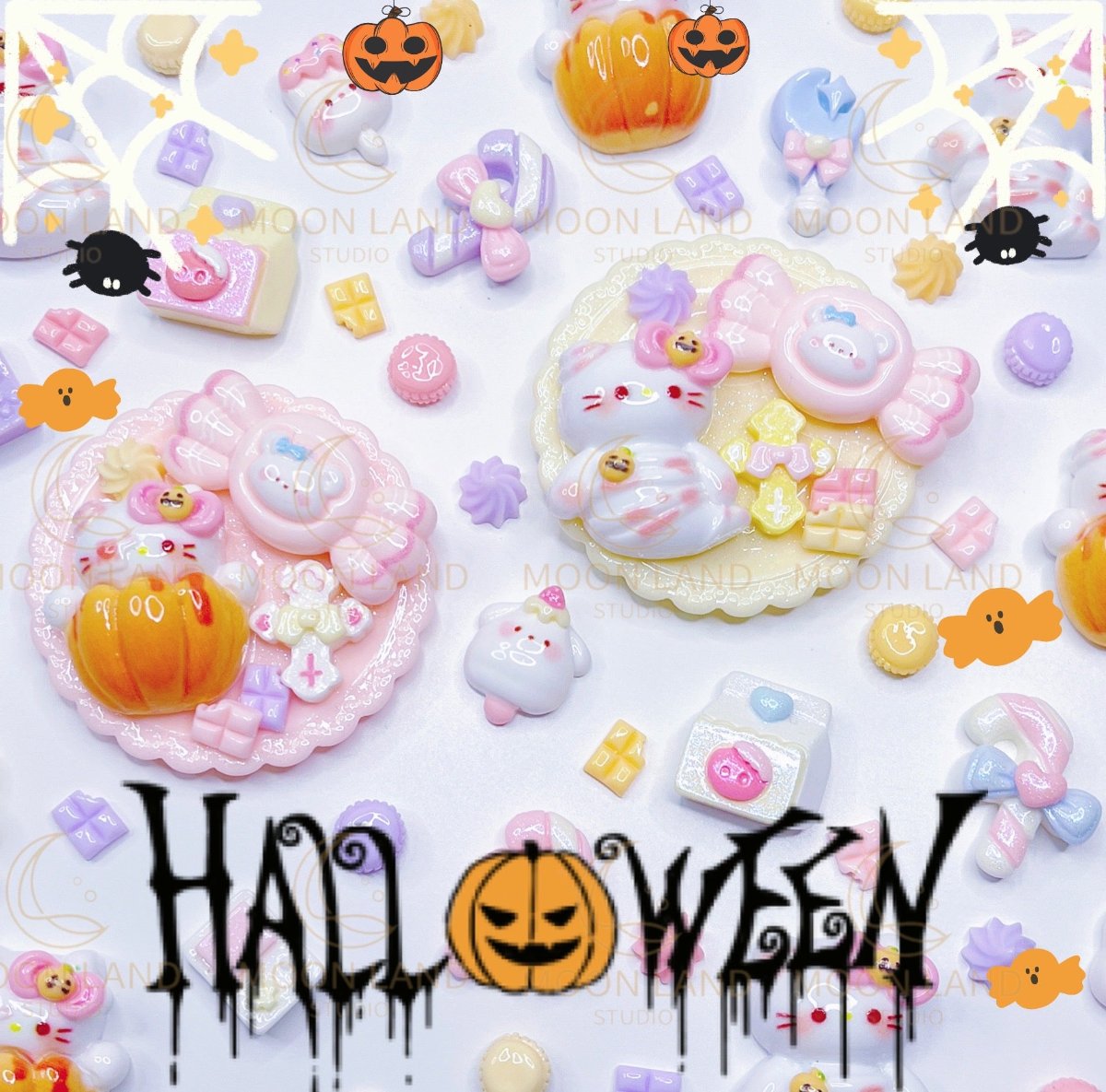Halloween Hello Kitty Keychain DIY Kit