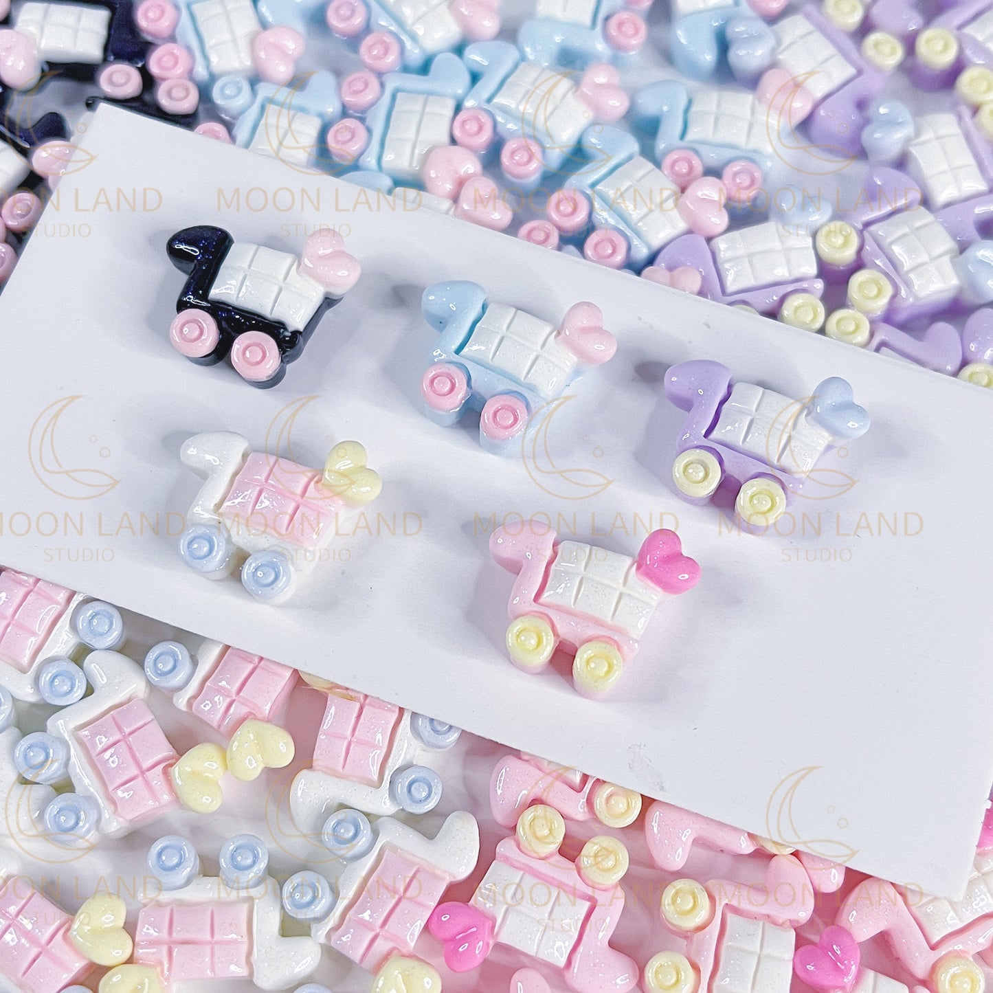 "Shopping Trolley" Mini Charms (5+)