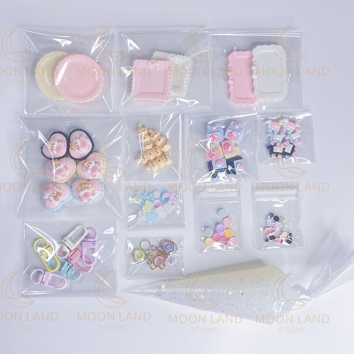 Sleepy Puppy Keychain DIY Kit