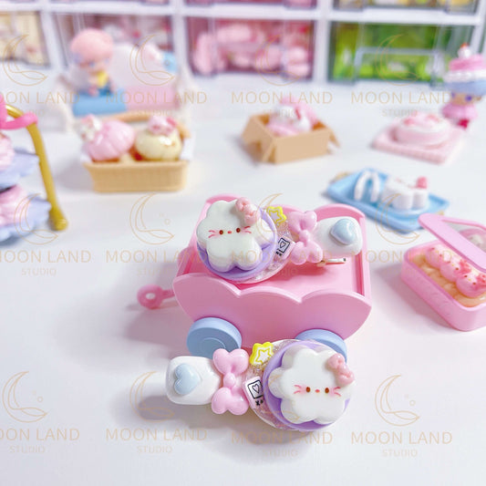 Hello Kitty Pudding Hairclips