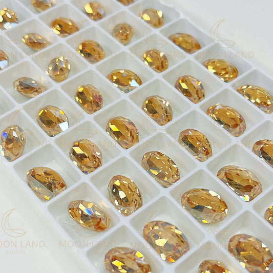 12x8mm Ov Rhinestone